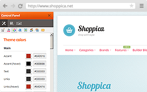 feature live edit - Shoppica – Premium OpenCart Theme