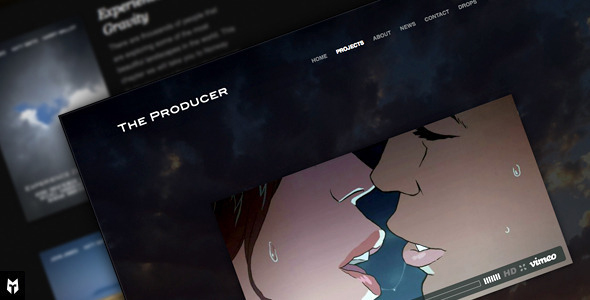 preview producer - VYSUAL - Responsive Film Campaign WP Theme