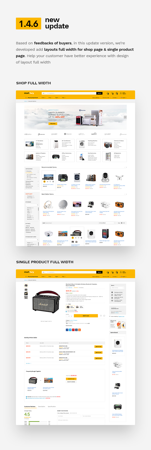 Martfury - WooCommerce Marketplace WordPress Theme - 11