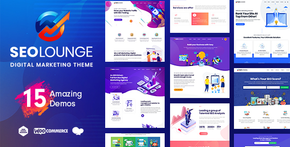 SEO Lounge – Digital Marketing Theme