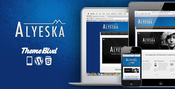 Alyeska Responsive WordPress Theme