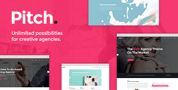 Pitch – Digital Agency & Freelancer Theme