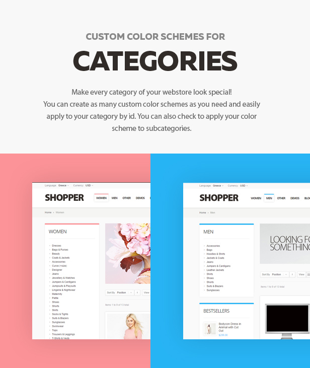 shopper magento theme