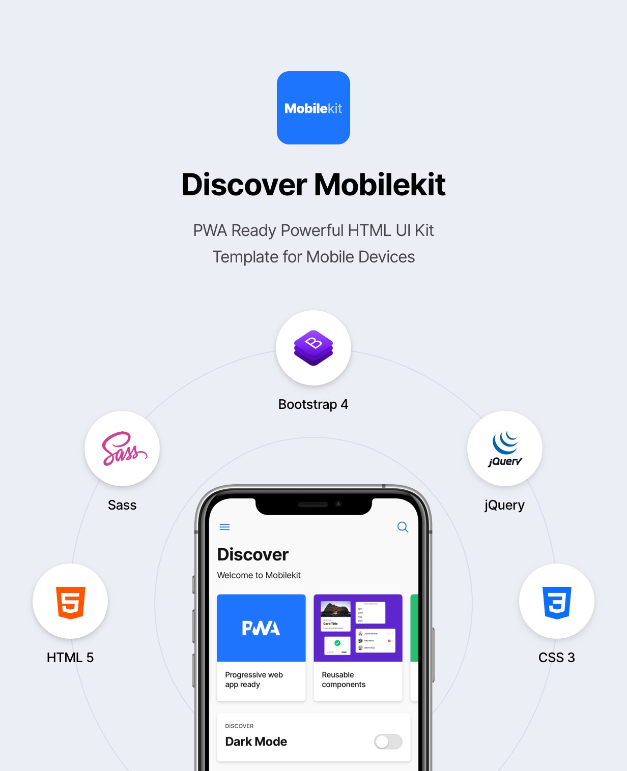 discover - Mobilekit - Bootstrap 4 Based HTML Template