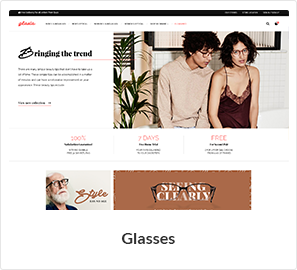 Eye Glasses WooCommerce store Theme