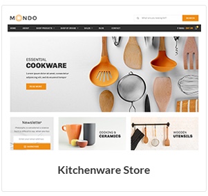 Kitchenware store WooCommerce Theme