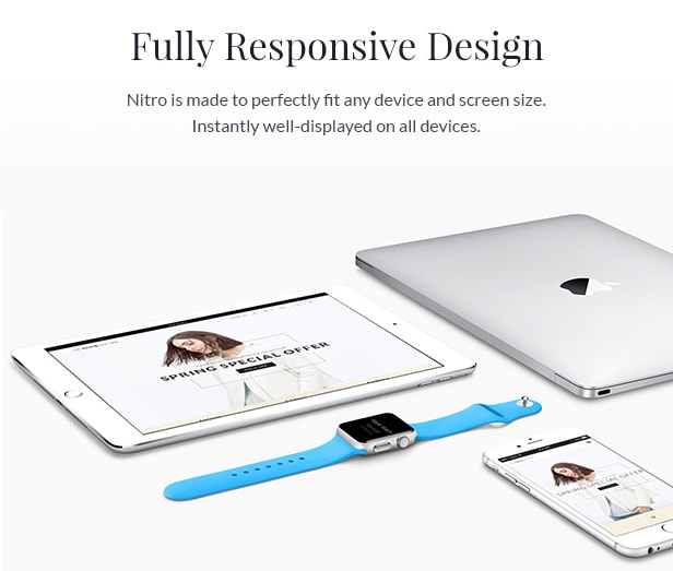 Fully reponsive design