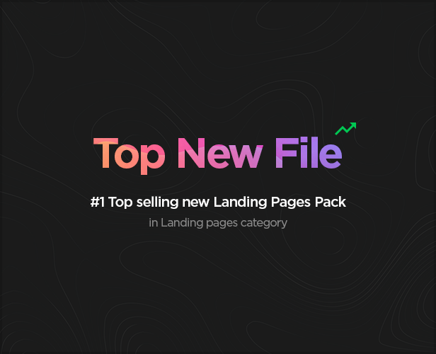 top new seller - MEGAPACK – Marketing HTML Landing Pages Pack + PixFort Page Builder Access