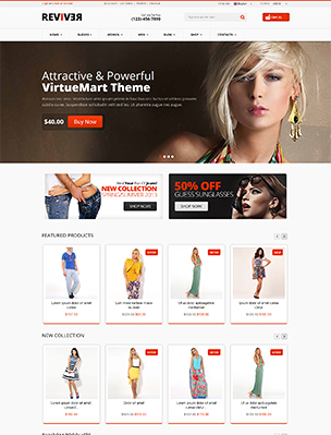 Reviver - Responsive Multipurpose VirtueMart Theme - 10