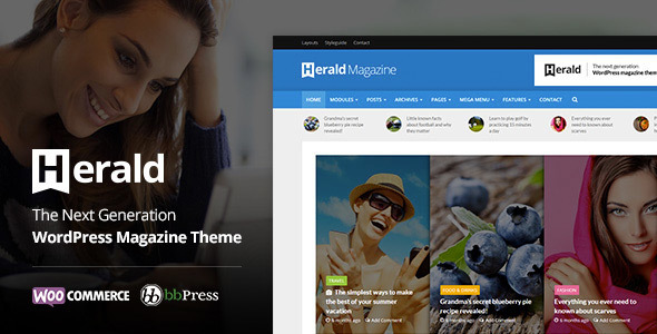 Herald – Newspaper & News Portal WordPress Theme