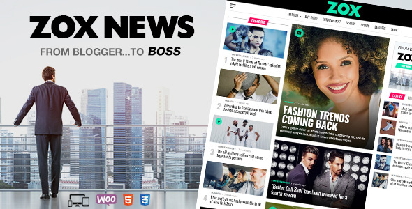 Zox News – Professional WordPress News & Magazine Theme