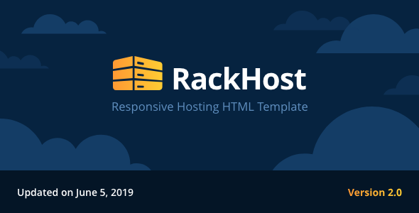 1 rackhost banner alt.  large preview - Rackhost Responsive Hosting HTML Template