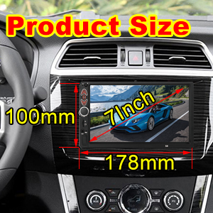 261357e4 d264 40dc 9709 ca2ca5431a6b.  CR0,0,300,300 PT0 SX300 V1    - Double Din Car Stereo-7 inch Car Stereo Upgrade Touch Screen,Compatible with BT TF USB MP5/4/3 Player FM Double din car Radio,Support Backup Rear View Camera, Mirror Link