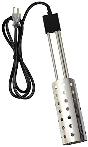 410GuExWCTL. AC  - Electric Portable Bucket Heater, Gesail UL-Listed Immersion Heater With 304 Stainless-steel Guard, Submersible Bucket water Heater With Thermostat and Auto Shutoff Protection
