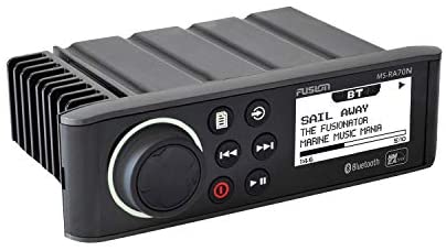 41RkfRKRmwL. AC  - Fusion MS-RA70N Stereo with 4x50W AM/FM/Bluetooth 2-Zone USB NMEA 2000 Fusion Link Wireless Control for Fusion Link App