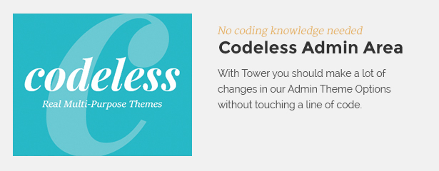 codeless - Tower | Business WordPress