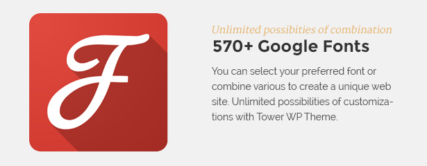 googlefonts - Tower | Business WordPress
