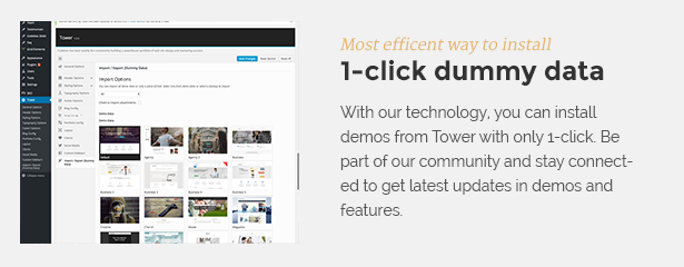 oneclick - Tower | Business WordPress