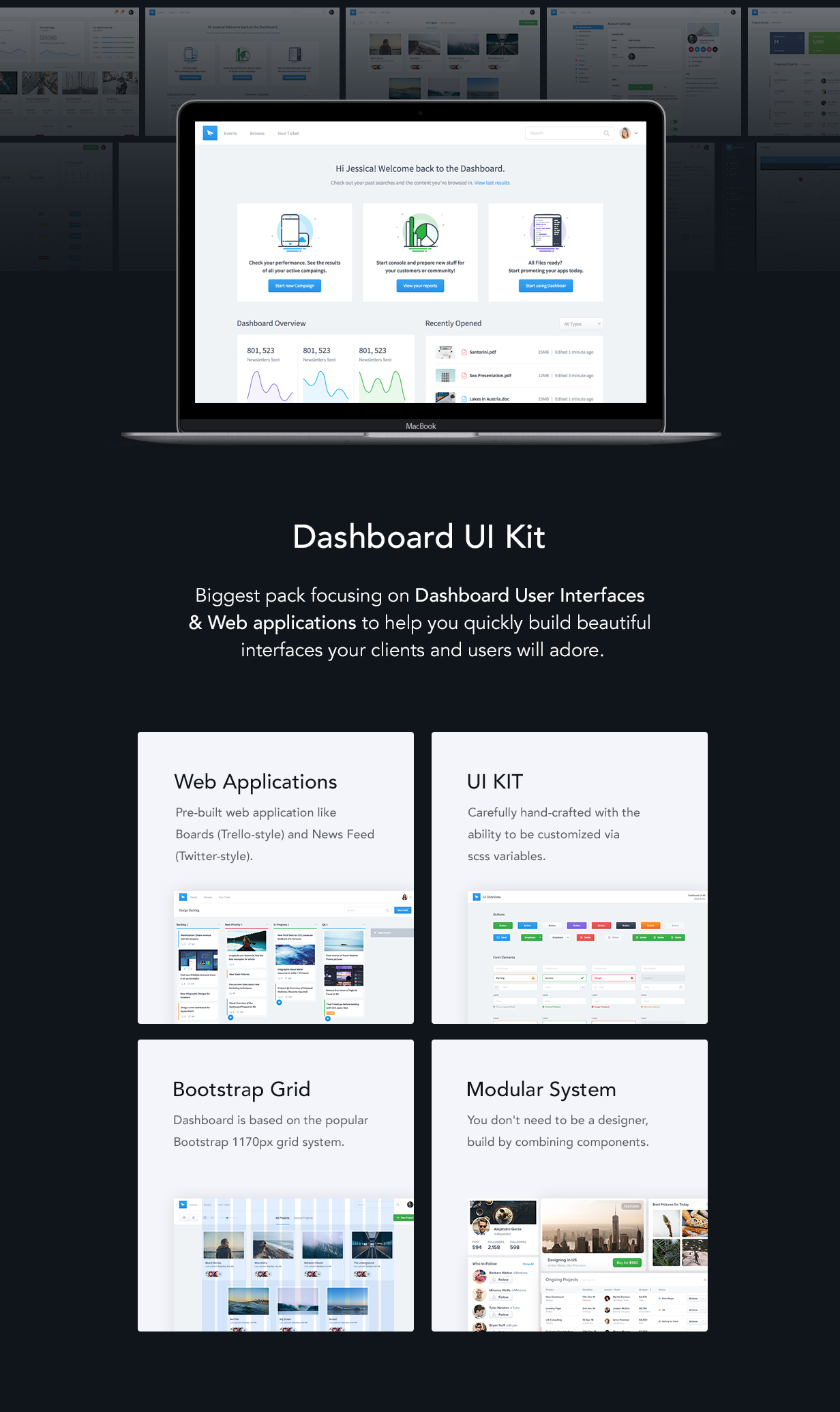 section1 - Dashboard UI Kit | Admin Dashboard Template & Web Application Framework
