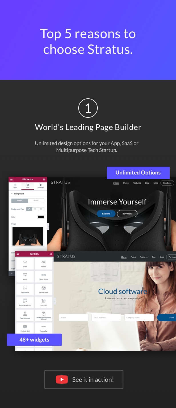 stratus app saas startup theme 01 - App, SaaS & Software Startup Tech Theme - Stratus