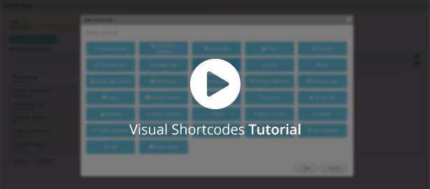 visual shortcodes - Jango | Highly Flexible Component Based Drupal 7, 8, 9 Theme