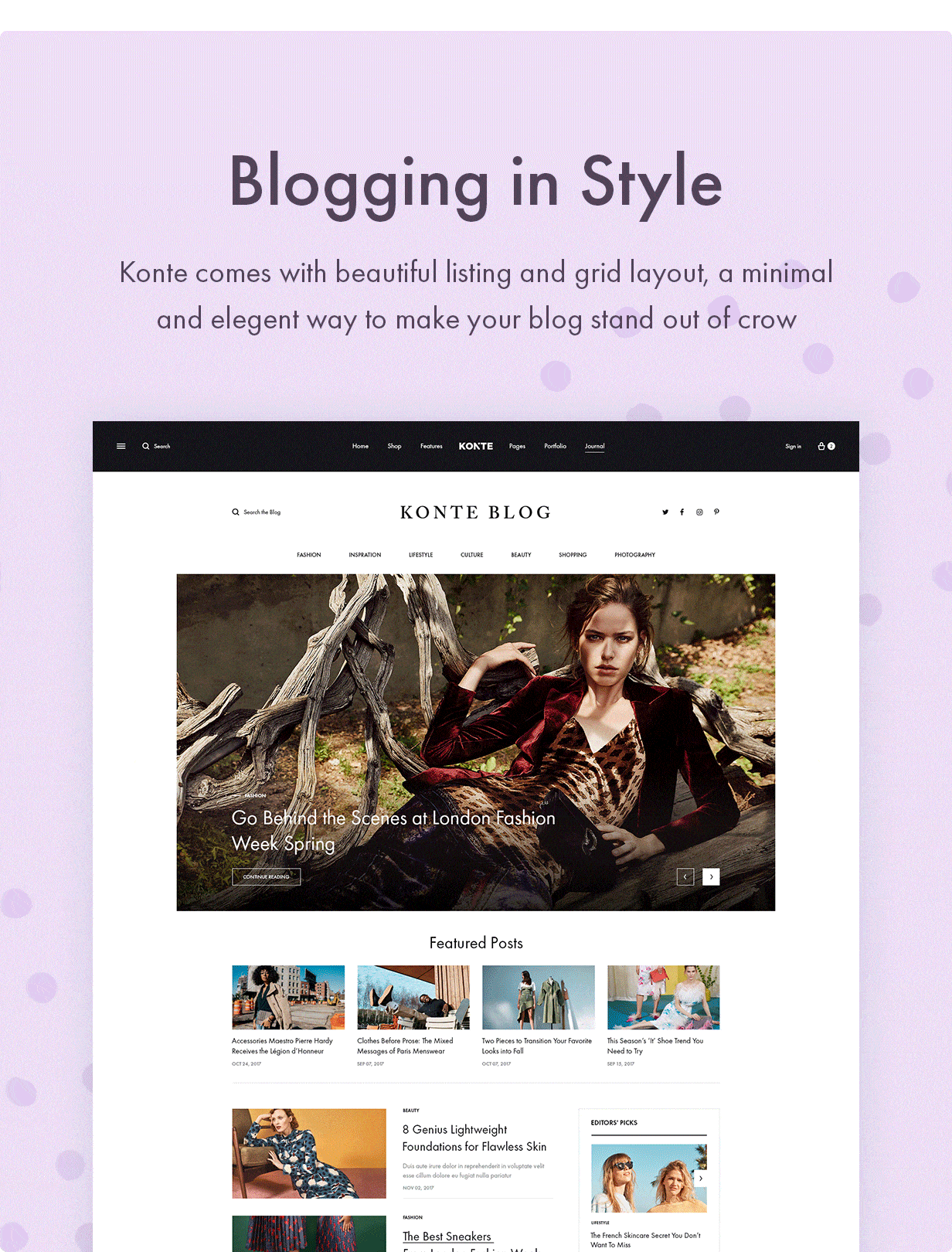 16 Blog - Konte - Minimal & Modern WooCommerce WordPress Theme