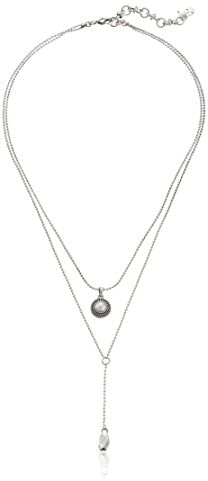 Lucky Brand Womens Pearl Delicate Necklace