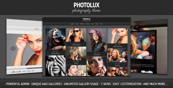 Expression Photography Responsive WordPress Theme - 2