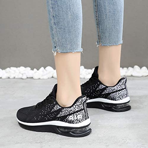 51 UdJQT18L. AC  - GANNOU Women's Air Athletic Running Shoes Fashion Sport Gym Jogging Tennis Fitness Sneaker US5.5-10