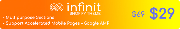 shopify infinit - Fastest - Multipurpose Responsive Magento 2 and 1 Fashion Theme