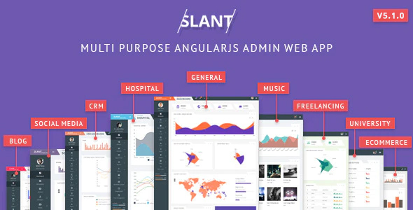 slant banner.  large preview - Slant - Multi Purpose AngularJS Admin Web App with Bootstrap