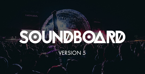 01 preview image.  large preview - Soundboard - a Premium Responsive Music WordPress Theme
