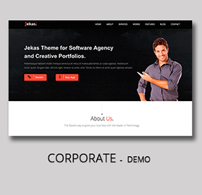 Software, Technology & Business Bootstrap Html Template - Jekas - 9