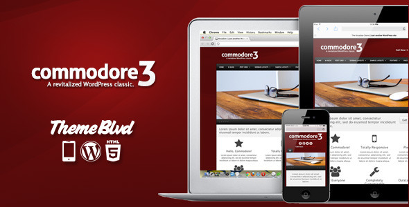 Commodore Responsive WordPress Theme