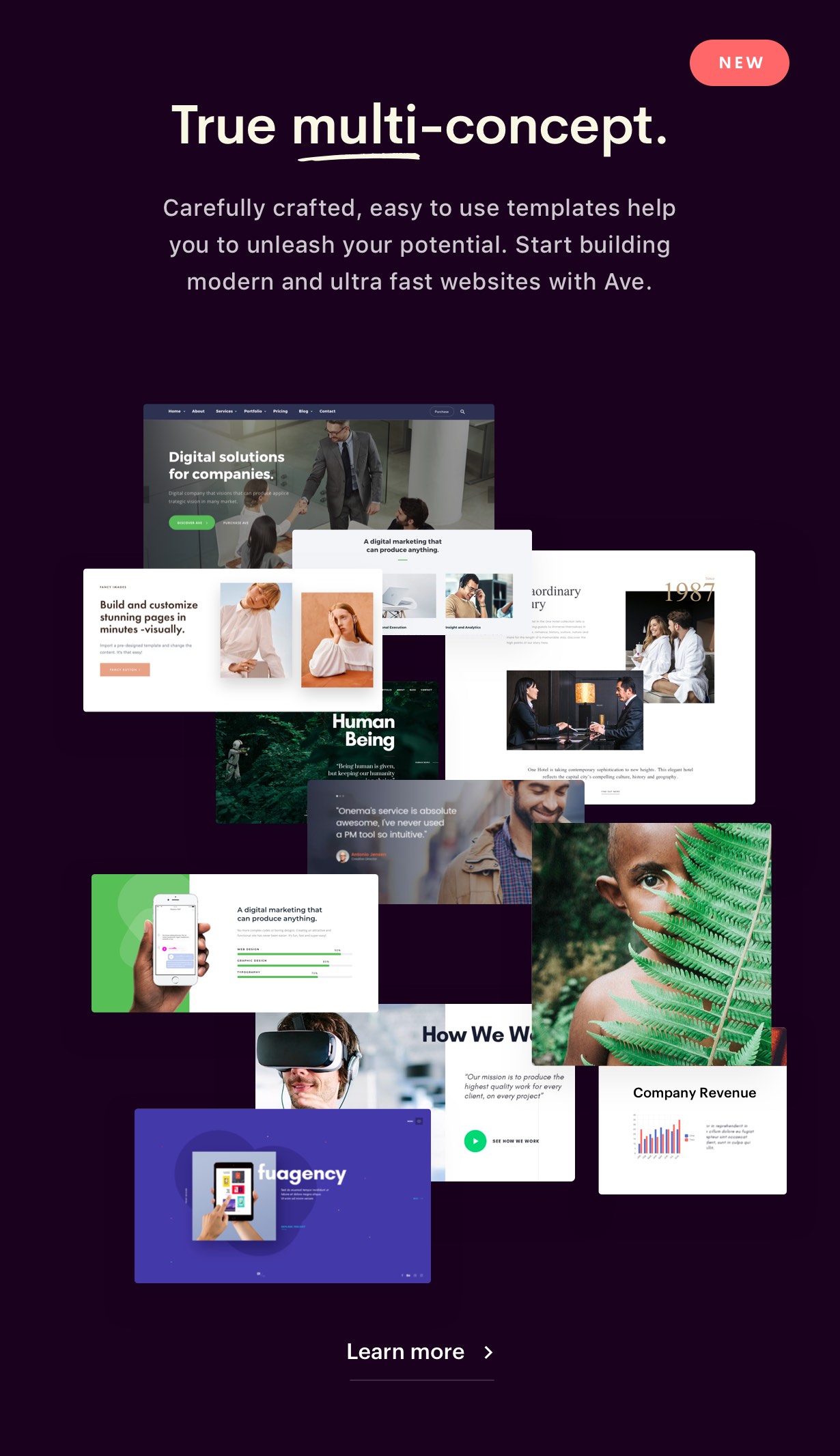 Ave - HTML Responsive Multi Purpose Template - 6