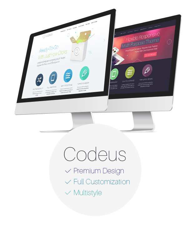 Description 01 - Codeus — Multi-Purpose Responsive Wordpress Theme