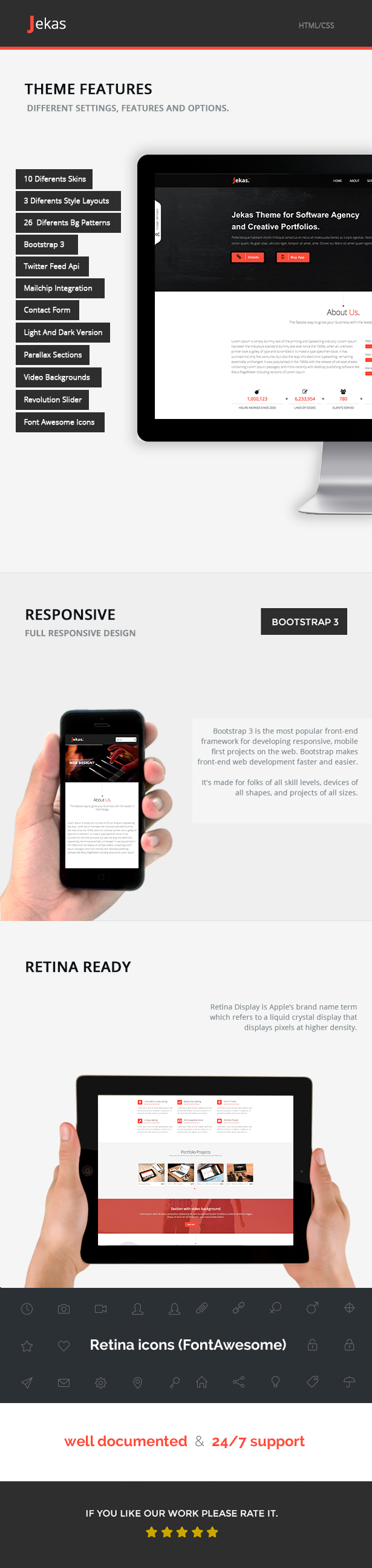 Software, Technology & Business Bootstrap Html Template - Jekas - 14