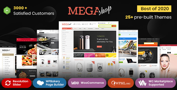 megashop preview - Mega Shop - WooCommerce Responsive Theme