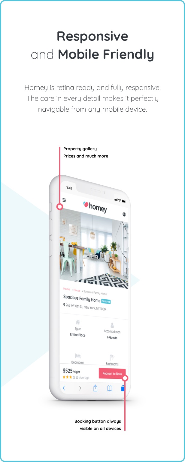 Homey - Booking and Rentals WordPress Theme - 14