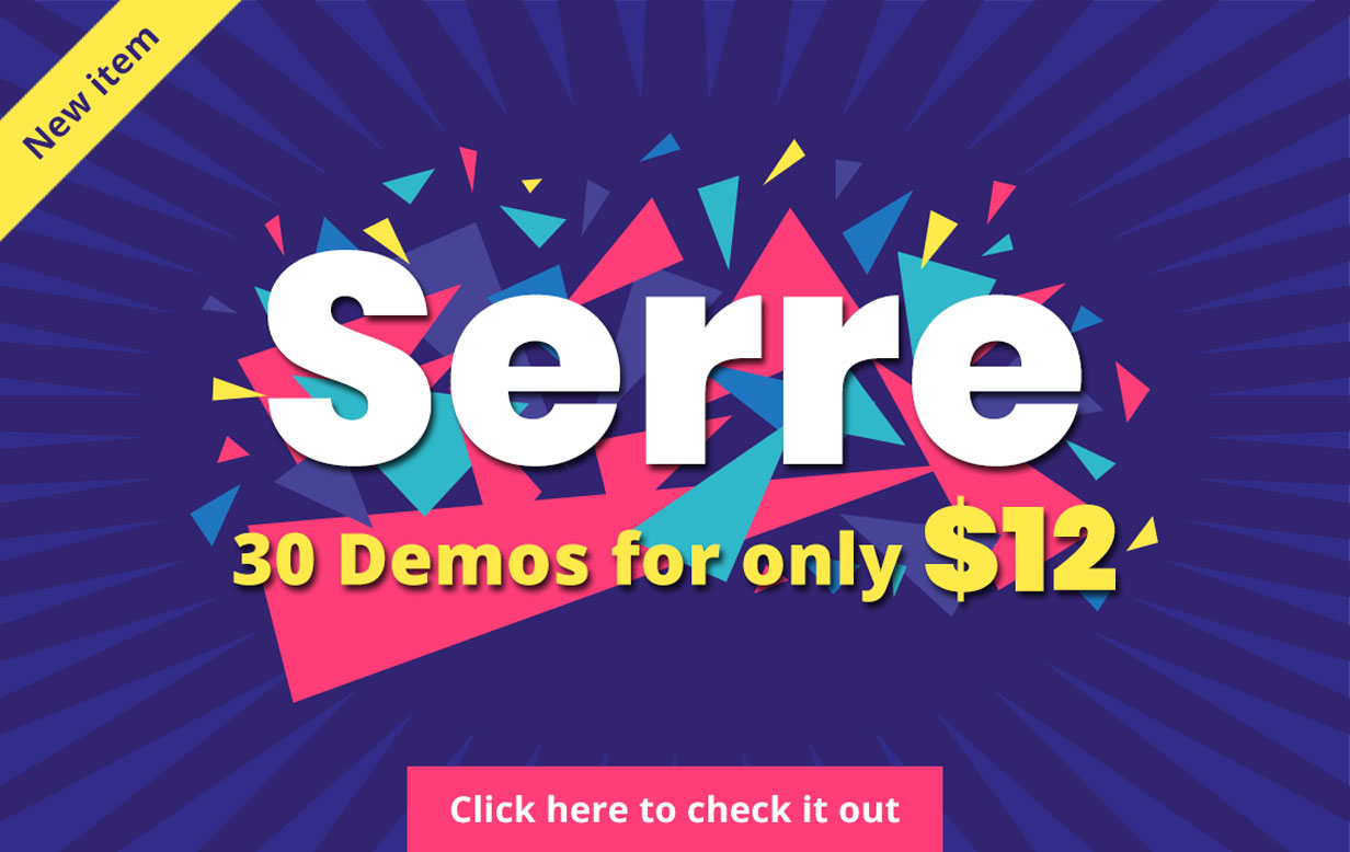 serre new item - LUNE HTML5 Landing Pages Pack with Page Builder