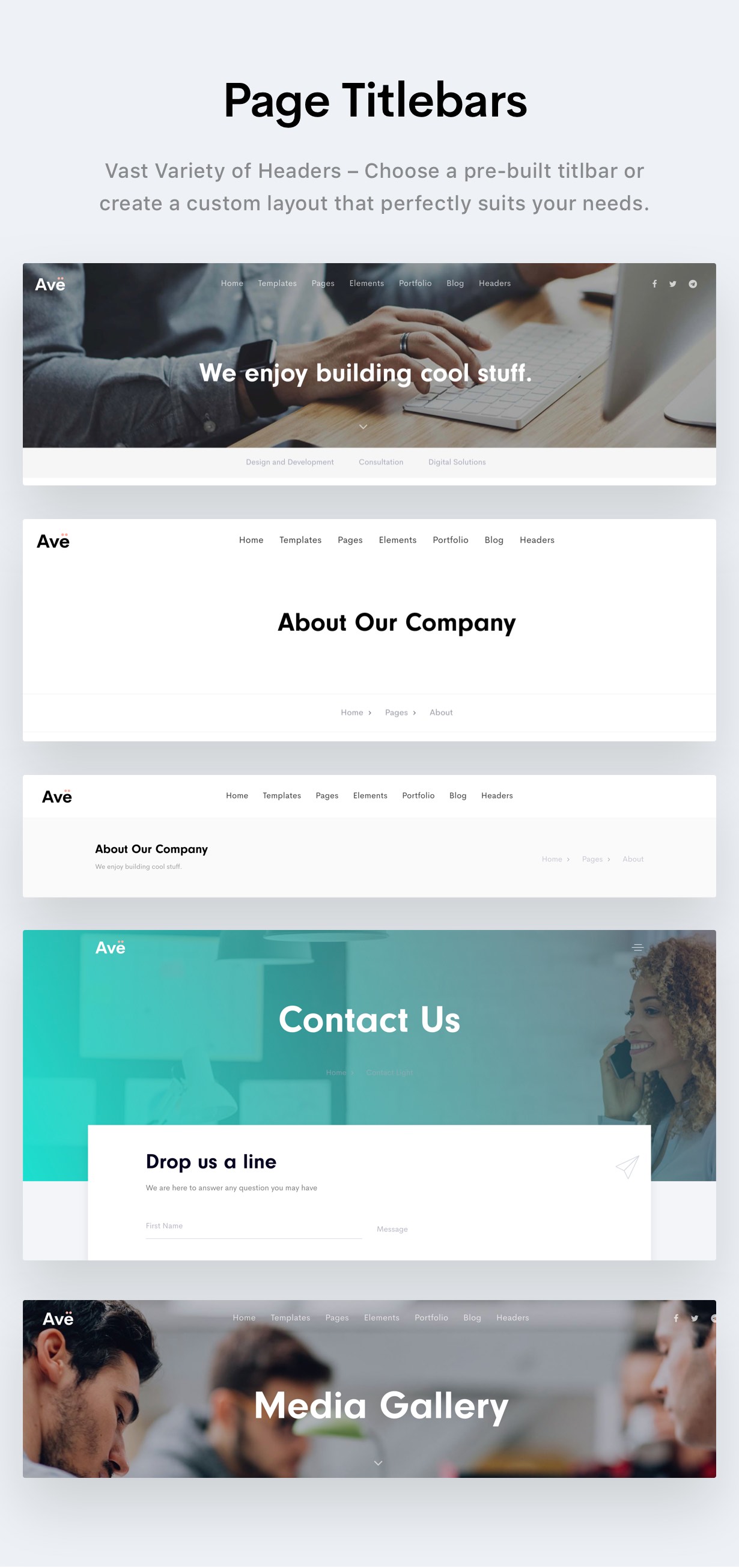 Ave - HTML Responsive Multi Purpose Template - 19