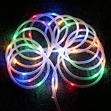 df97844b a59d 4bcd be56 f835d6858520. CR0,0,1200,1200 PT0 SX220   - LE LED Rope Light with Timer, Multi Colored, 8 Mode, Low Voltage, Waterproof, 33ft 100 LED Indoor Outdoor Plug in Light Rope and String for Deck, Patio, Bedroom, Pool, Boat,Landscape Lighting and More