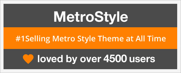 metro 4500 - MetroStyle Responsive All Purpose WordPress Theme
