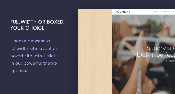 new boxed - Foundry - Multipurpose, Multi-Concept WP Theme