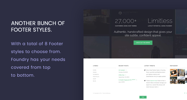 new footer - Foundry - Multipurpose, Multi-Concept WP Theme