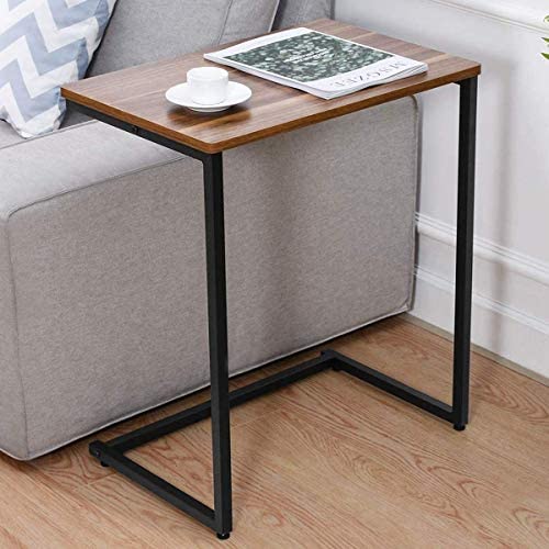 Homemaxs Sofa Side End Table C Table Multiple Stand 26-Inch for Small Space