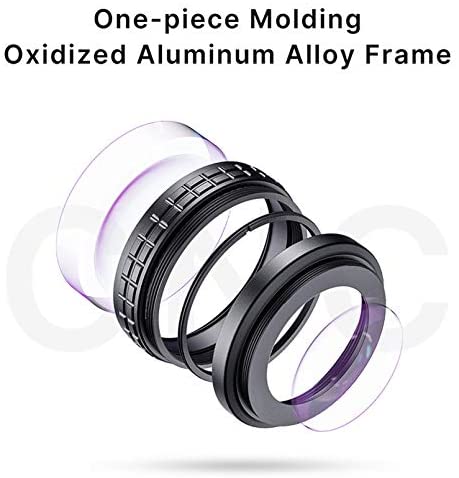 41NC9zBsX1L. AC  - ULANZI WL-1 Wide Angle Lens Compatible for Sony ZV1/RX100 VII,18mm Wide Angle/ 10X Macro 2-in-1 Additional Lens
