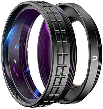 41pQ9KYnK3L. AC  - ULANZI WL-1 Wide Angle Lens Compatible for Sony ZV1/RX100 VII,18mm Wide Angle/ 10X Macro 2-in-1 Additional Lens