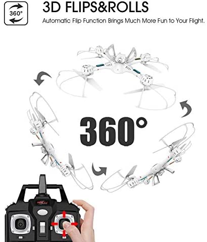41wzSC3tjRL. AC  - DBPOWER X400W FPV RC Quadcopter Drone with Wifi Camera Live Video One Key Return Function Headless Mode 2.4GHz 4 Chanel 6 Axis Gyro RTF, Compatible with 3D VR Headset