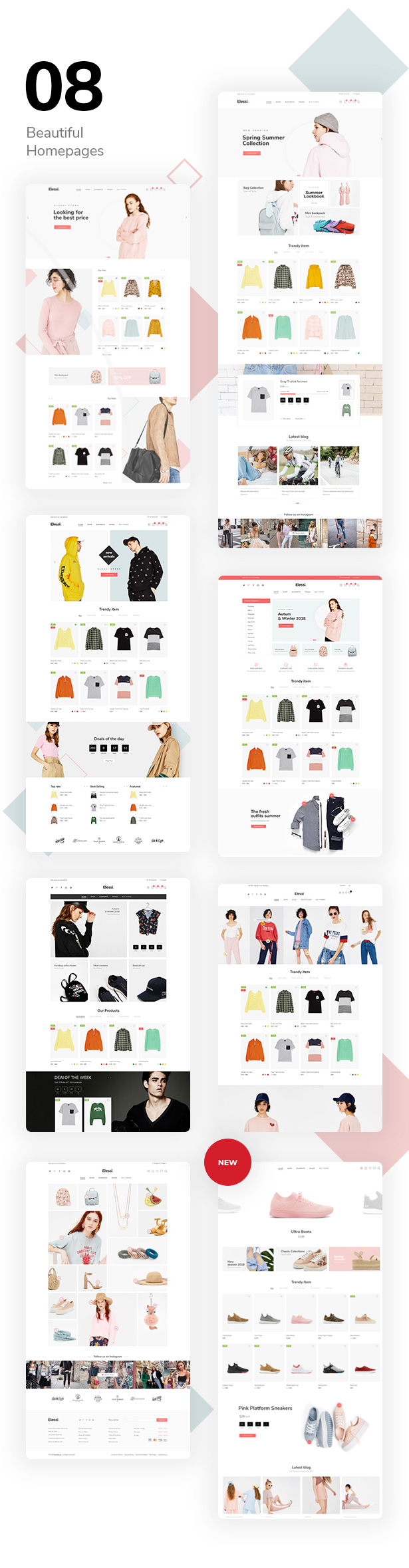 Elessi - WooCommerce AJAX WordPress Theme - RTL support